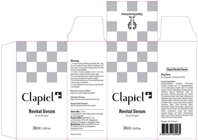 Image Of Carton (Clapiel Revital Serum Carton)